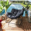 Image de Fauteuil A Bacsule Tulum Coussin Noir