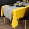 Image de Chemin De Table Coton Vert Olive 150X50Cm