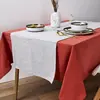 Image de Chemin De Table Coton Gris 150X50Cm