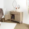 Image de Buffet - HOME DECO FACTORY - Klaus - Design - Bois - Marron