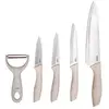Image de Lot de 4 Couteaux - COOK CONCEPT - Acier Inoxydable - Beige