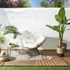 Image de Fauteuil - HOME DECO FACTORY - Cancun - Filaire - Beige