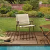 Image de Chaise - HOME DECO FACTORY - Mariposa - Pliant - Ergonomique - Beige
