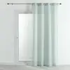 Image de Voilage - Effet Lin Fluide Vert D'Eau 140x240 Cm
