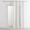 Image de Rideau Voilage 100% Lin Fluide Blanc 140x260 Cm