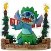 Image de Figurine de collection Abystyle Studio Stitch Hula Dance PVC peint socle décoré Bleu bicolore - Neuf