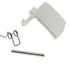 Image de Poignee Hublot Blanche 00069637 - Lave-linge