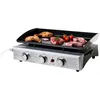 Image de Plancha Gaz - Domoclip - Inox Doc277 - 7500w - Acier Émaillé - 3 Brûleurs