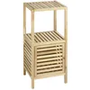 Image de Etagère De Salle De Bain En Bois Norway - L. 39,5 X H. 86 Cm