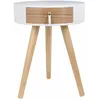 Image de The Home Deco Factory - Table De Chevet Scandinave Nora - Diam. 35 X H. 45 Cm