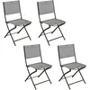 Image de Lot De 4 Chaises De Jardin Pliables Modula
