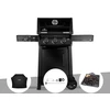 Image de Barbecue Gaz Freestyle 365 Noir Pro 3 Brûleurs + 1 Bruleur Sizzle Zone + Housse De Protection + Rôtissoire + Plateau Charbon - Napoléon