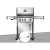 Image de Barbecue À Gaz Rogue Pro Inox 3 Brûleurs + 1 Sizzle Zone + Rôtissoire - Napoléon