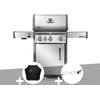 Image de Barbecue À Gaz Rogue Pro Inox 3 Brûleurs + 1 Sizzle Zone + Housse + Rôtissoire - Napoléon