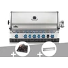 Image de Barbecue Gaz Encastrable Prestige Pro 665 Inox 5 Brûleurs + Plateau Charbon + Boîtier De Fumage - Napoléon