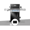 Image de Barbecue À Gaz Rogue Pro-s Noir 3 Brûleurs + 1 Sizzle Zone + 1 Brûleur Arriére + Plancha - Napoléon