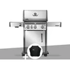 Image de Barbecue À Gaz Rogue Pro Inox 3 Brûleurs + 1 Sizzle Zone + Housse - Napoléon