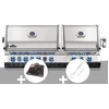 Image de Barbecue Gaz Encastrable Prestige Pro 825 Inox 4 Brûleurs + Plateau Charbon + Brosses Brûleur - Napoléon