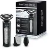 Image de Tondeuse barbe et détails 4-en-1 Jean Louis David Kit Multi Grooming 3 têtes Écran digital Noir - Neuf