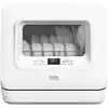 Image de Lave-vaisselle compact 3 couverts avec réservoir d'eau pose-libre blanc - Kitchen Move - BAT-WQP4-6204 - wash clean