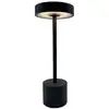 Image de Lampe de table sans fil touch en aluminium gris foncé LED ROBY H30cm