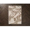 Image de Bobochic - Tapis Poils Longs Elvia Motif Abstrait 120x170 Beige