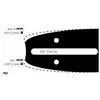 Image de Guide Chaine Tronçonneuse Husqvarna 40cm 3/8 Lp .050 (1,3mm).