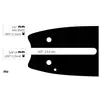 Image de Guide Chaine Tronçonneuse Oleo Mac/ Olympic 40cm 3/8' Lp .050 (1,3mm).