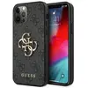 Image de Étui Guess pour iPhone 12/12 Pro 6,1 gris étui rigide 4G Big Metal Logo - Neuf