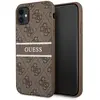 Image de Étui Guess 4G Stripe pour iPhone 11, marron - Neuf