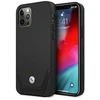 Image de Étui Rigide En Cuir Perforé Noir Bmw Bmhcp12lrswpk Pour Iphone 12 Pro Max 6,7 Pouces