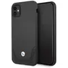 Image de BMW Étui pour iPhone 11 6.1 Cuir noir perforé - Neuf