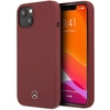 Image de Coque Rigide Mercedes Mehcp13ssilre Rouge Pour Iphone 13 Mini 5.4, En Silicone.