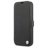 Image de Coque Bmw Bmflbkp13ssllbk Pour Iphone 13 Mini 5.4 Noir/noir, Style Book Signature