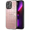 Image de Coque pour Apple iPhone 13 Pro PU Croco Rose - Neuf