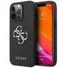Image de Etui Guess do iPhone 13 Pro/13 6,1 czarny Saffiano 4G Metal Logo - Neuf