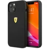 Image de Ferrari Coque en silicone pour iPhone 13 Pro Noir On Track avec logo en métal - Neuf