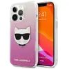 Image de Étui Karl Lagerfeld Choupette Head pour iPhone 13 Pro Max, rose - Neuf