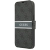 Image de Étui À Rabat Guess Pour Iphone 13 Mini, Gris, Rayures 4g