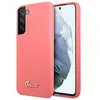 Image de Étui Guess Script Metal pour Samsung S22+ fuchsia - Neuf