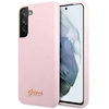 Image de Coque Rigide Guess Guhcs22mlslmgla S22+ S906lawenda/lavande, Logo En Métal Et Inscription En Silicone
