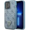 Image de Étui Guess 4G Triangle Logo Cardslot pour iPhone 13 Pro, bleu - Neuf