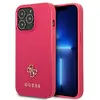 Image de Étui Guess Saffiano 4G Small Metal Logo pour iPhone 13 Pro, rose - Neuf