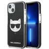 Image de Coque Rigide Karl Lagerfeld Klhcp13stpeck Pour Iphone 13 Mini 5.4, Noire/noire, Motif Choupette Head