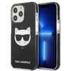 Image de Coque Rigide Karl Lagerfeld Klhcp13xtpeck Pour Iphone 13 Pro Max 6,7 Pouces, Noire/noire, Choupette Head