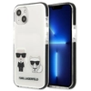 Image de Coque Rigide Blanche Pour Iphone 13 Mini 5.4 De Karl Lagerfeld (klhcp13stpekcw) Par Karl&choupette