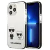 Image de Étui Karl Lagerfeld Karl&Choupette pour iPhone 13 Pro, blanc - Neuf