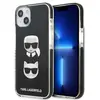 Image de Étui Karl Lagerfeld Karl&Choupette Head pour iPhone 13, noir - Neuf