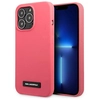 Image de Karl Lagerfeld Klhcp13xslmp1pi Iphone 13 Pro Max 6,7 Coque Rigide Fuchsia/fuchsia Plaque En Silicone