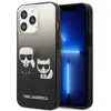 Image de Étui Karl Lagerfeld Ikonik Gradient pour iPhone 13 Pro, noir - Neuf